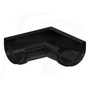 Narożnik wewnętrzny o dowolnym kącie PVC ⌀ 75 firmy KROP kolor czarny